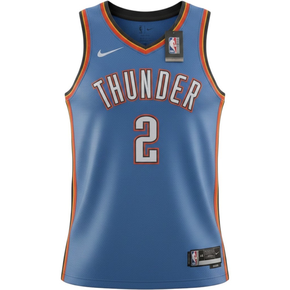 NWT Nike Shai Gilgeous-Alexander SGA OKC Thunder Swingman Jersey M 44